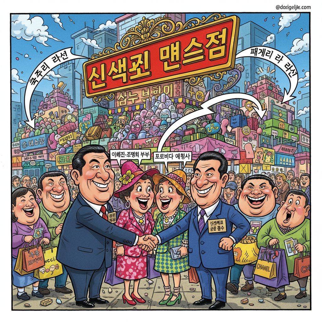신세계면세점의 친인척 업체와 부당 거래 의혹: ‘패밀리 라인’ 속으로 들여다보기