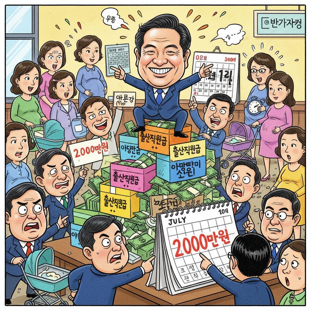 이재명 대통령, 출산지원금 시행일 앞당기기 검토 지시