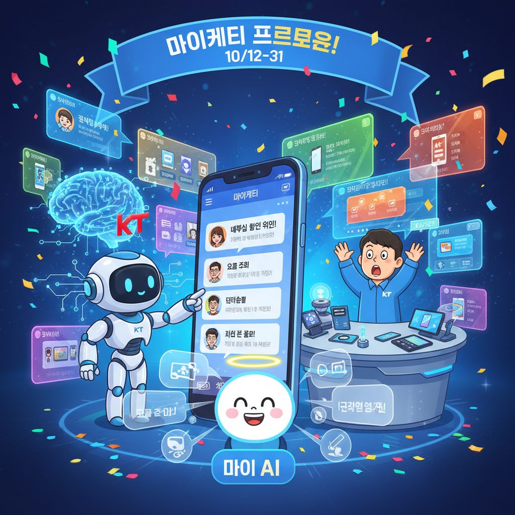 KT의 ‘마이케이티’ 앱 개편, AI 기반 고객 경험 AX로 변신