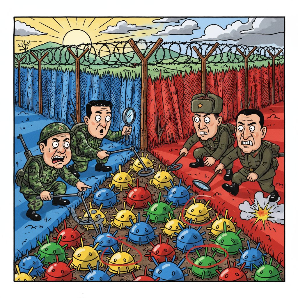 DMZ 지뢰 폭발 사건: 추가 발견된 북한 수지 반보병지뢰