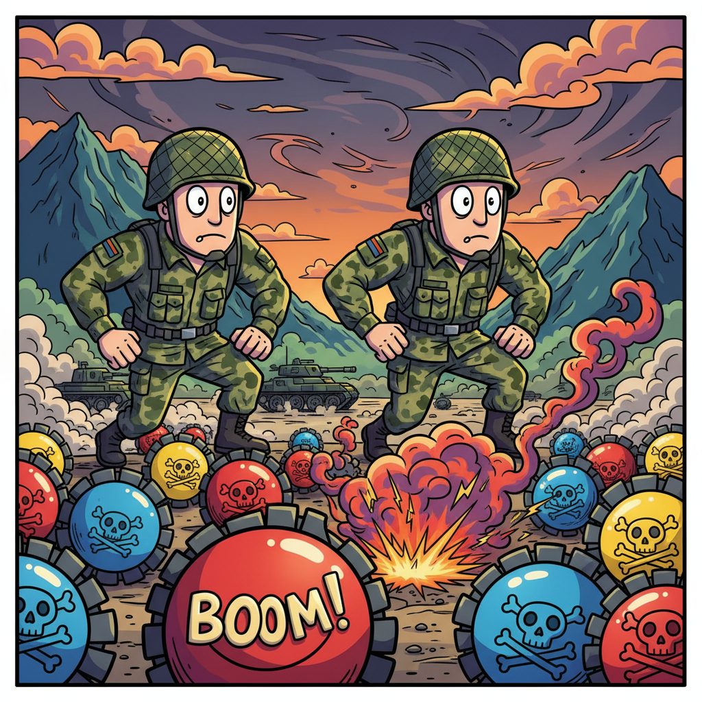 DMZ 폭발 현장: 최소 네 발의 지뢰 발견, ‘북한 지뢰밭’ 추측