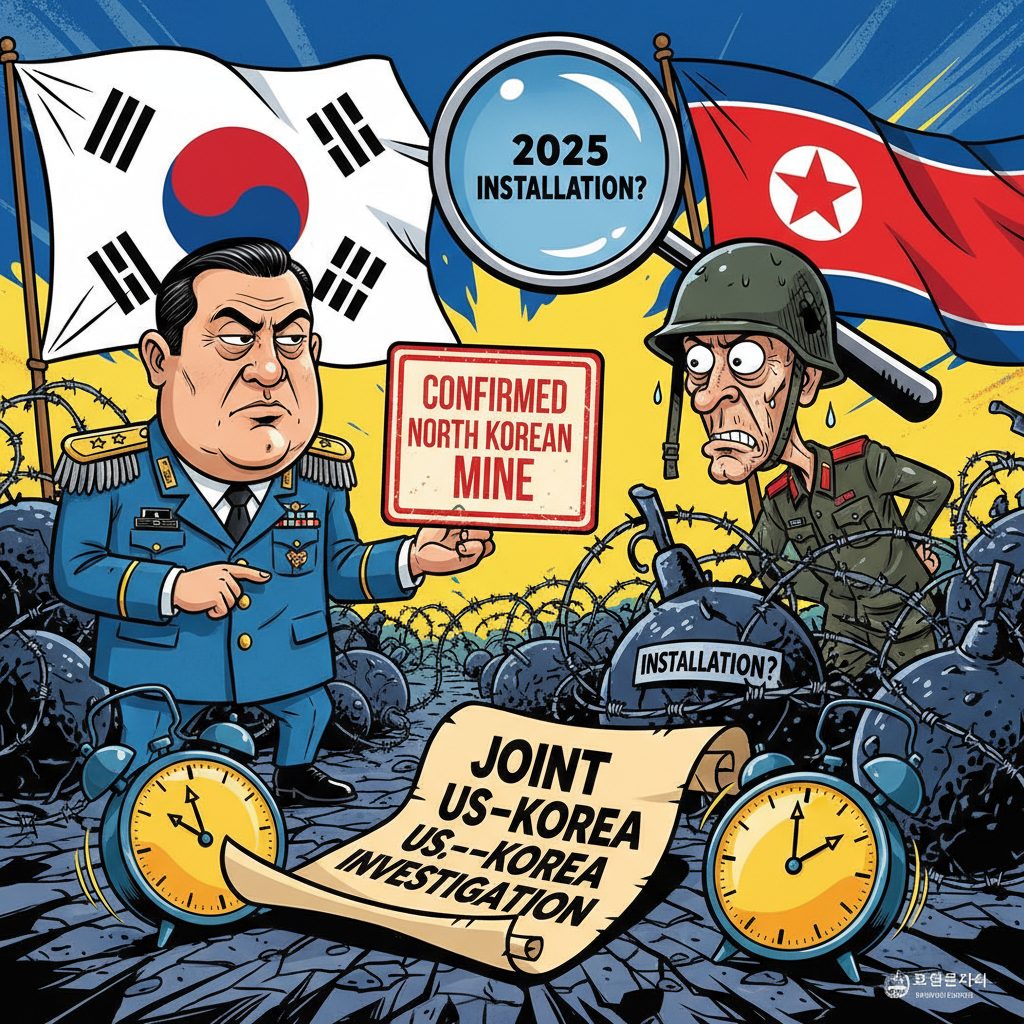 DMZ 지뢰 폭발 사건: 북한군의 명백한 공격과 그에 대한 조치