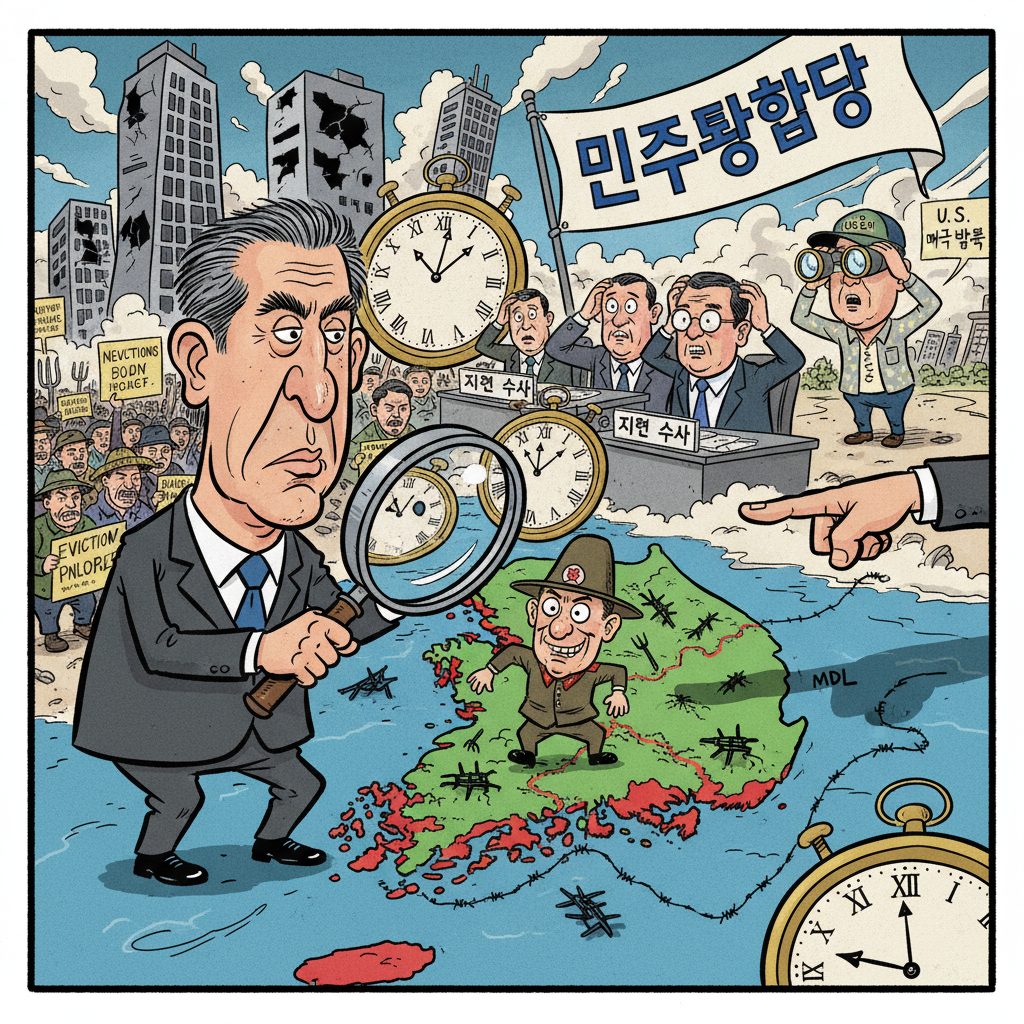 장동혁 대표가 지뢰사고 조사 ‘고의 지연’ 비판, 이재명 대통령 탄핵 촉구