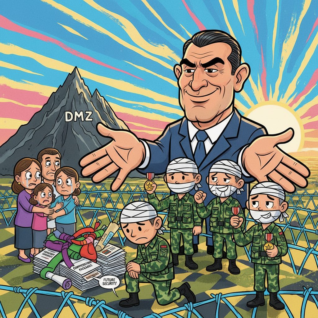 이대통령, DMZ 장병들의 부상에 대한 지원 및 보상 강화 약속