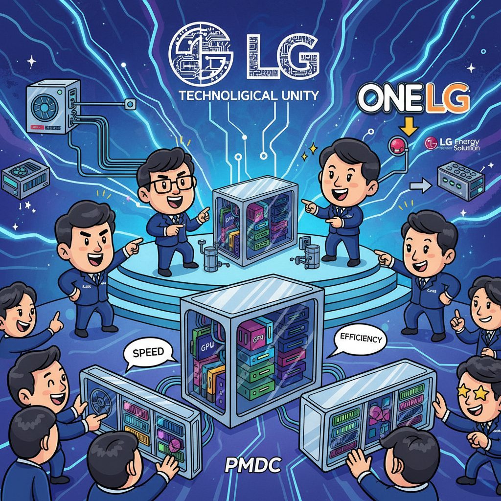 LG CNS, AI 데이터센터를 위한 ‘원 LG’ 기술력을 결집한 PMDC 솔루션 공개