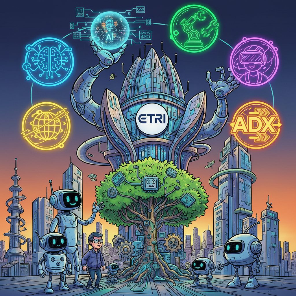 ETRI의 새로운 비전: 특화된 기술 개발과 AI 인프라 확장