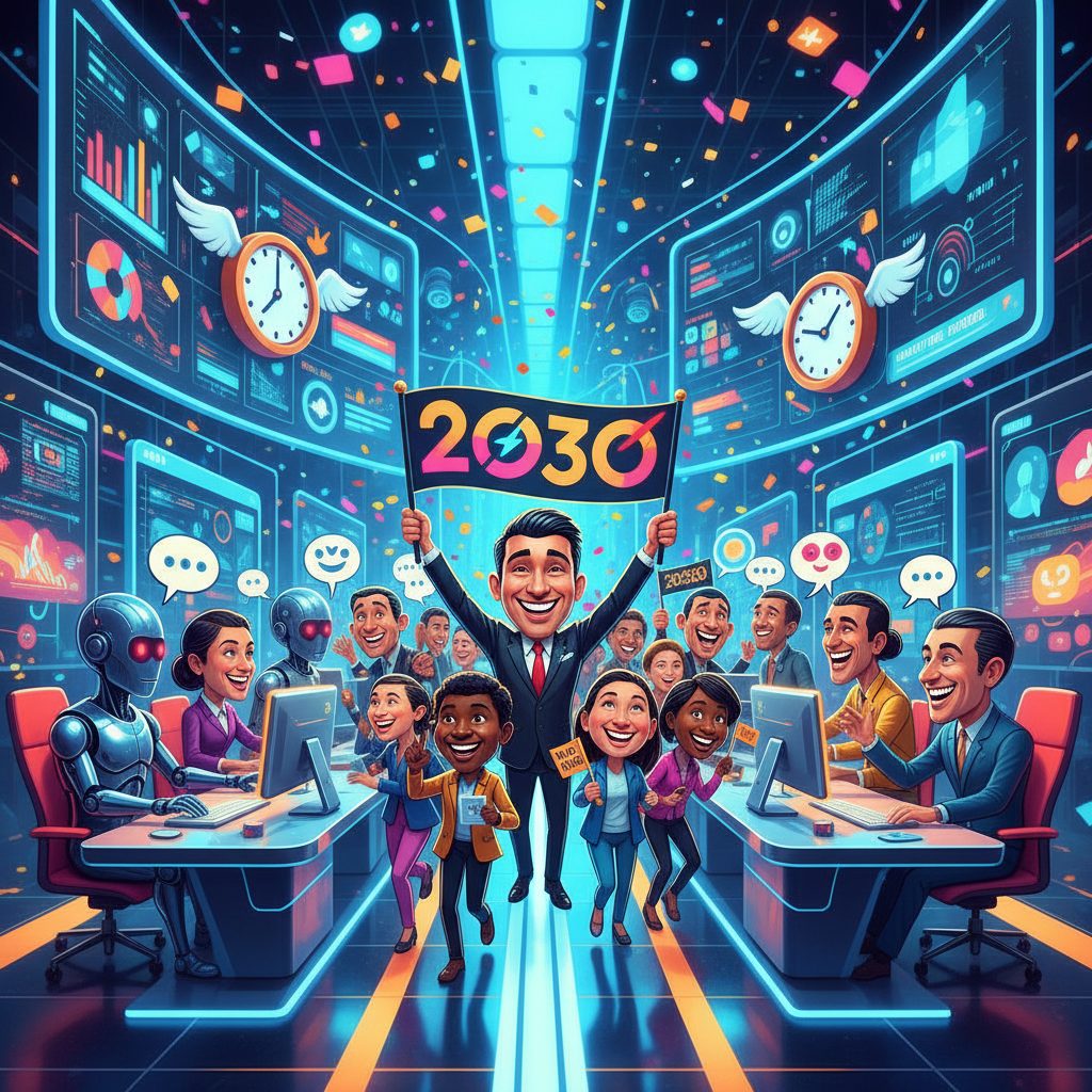 LG유플러스, AI 활용으로 대기시간 절반 이상 단축 – ‘2030년엔 기다림 없앤다’