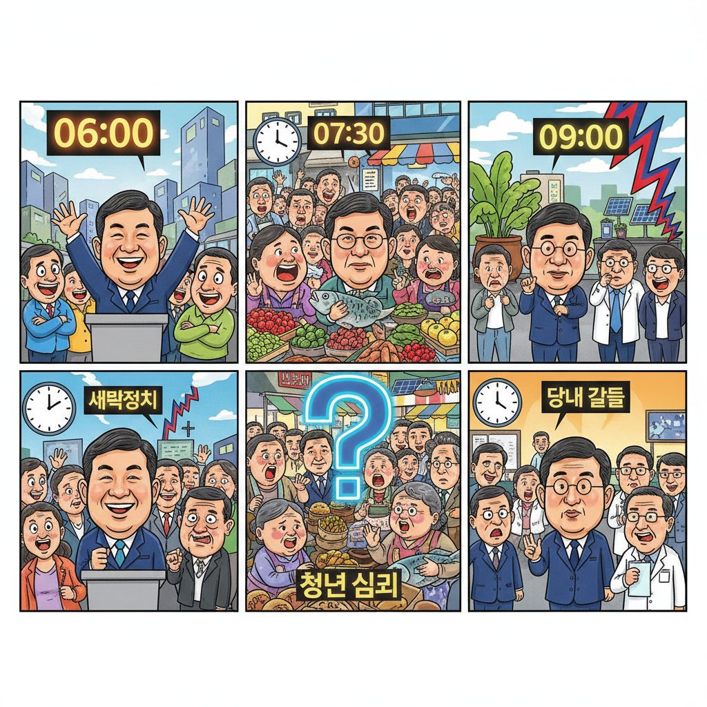 김민석의 ‘새벽정치’와 정책 메시지, 도전 과제는 여전히 남아