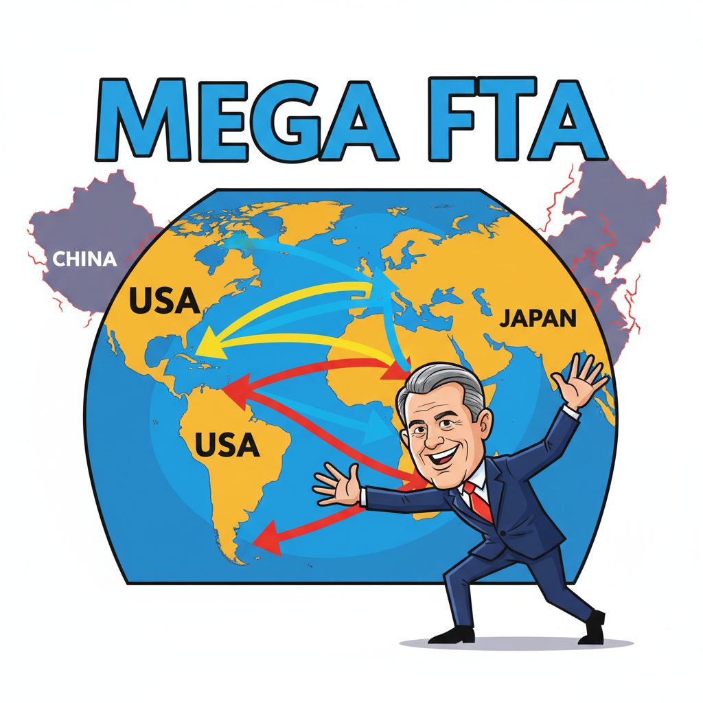 제이미 다이먼, ‘메가 FTA’를 통한 서방세계 부흥 계획 제시