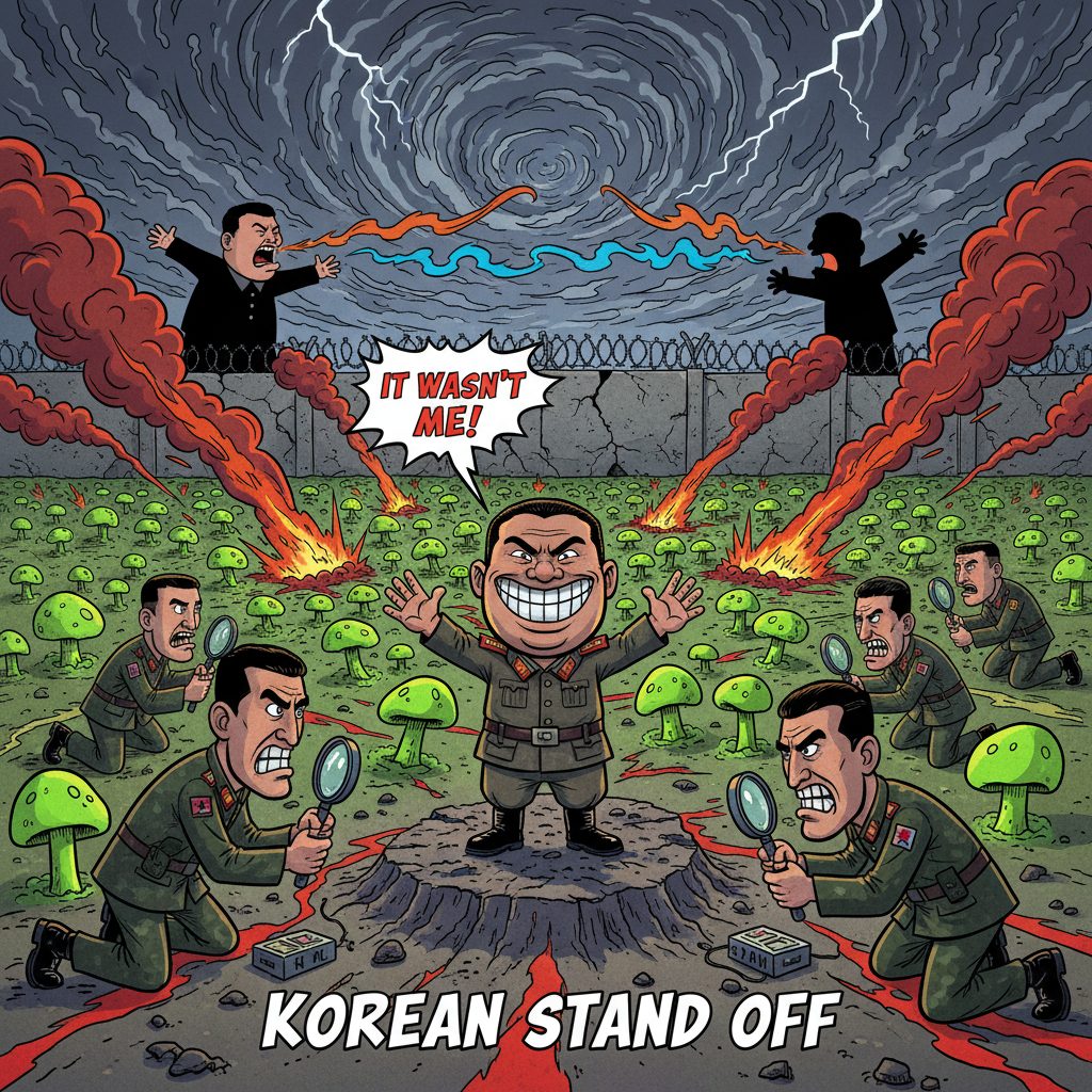 한반도 긴장 상황: DMZ 폭발 사건과 북·남 관계의 복잡성