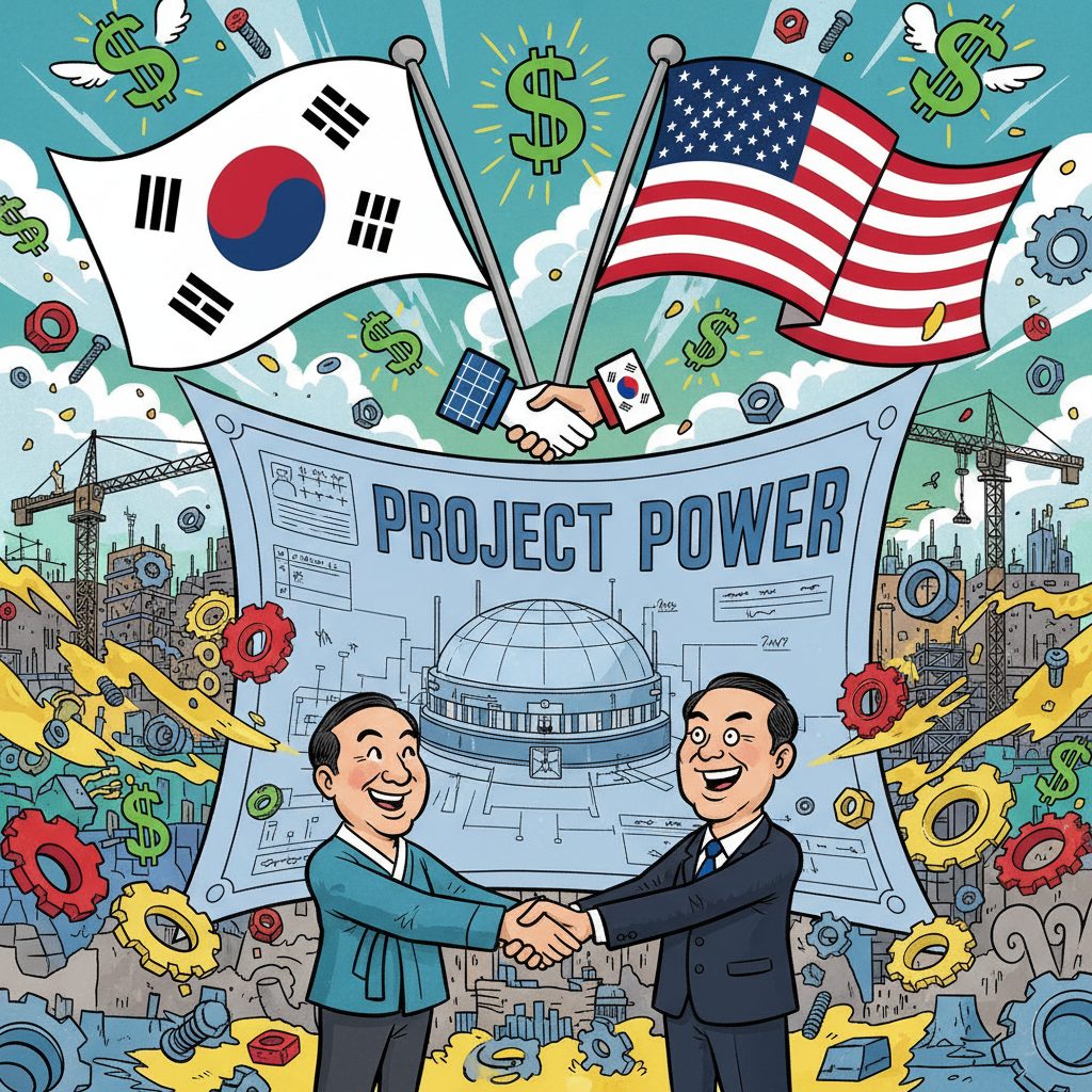 한미 협력, 미국에 대형 원전 8기 건설로 새 시대 열림