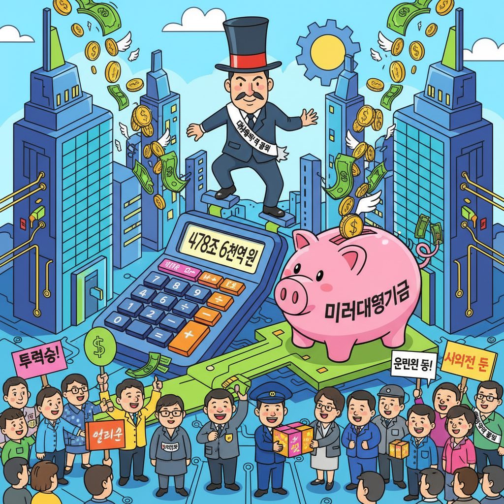 반도체 호황으로 세수 역대 최대에 도달, 정부의 새로운 재정 계획 논란이 확산됨