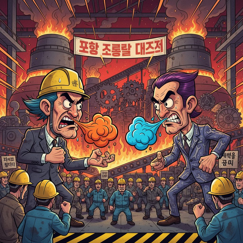 포스코 노조 차기 위원장 선거가 임박, 파업 영향에 대한 ‘감지’