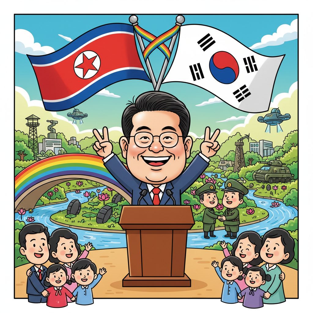 이재명 대통령, 남북 군사적 긴장 완화 및 DMZ 지뢰 사고 반성