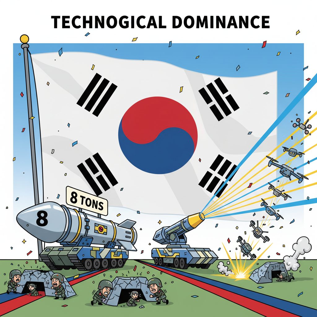 첨단군사 기술의 새 시대: ‘현무’와 ‘천광’, 국방 혁신을 선보이다