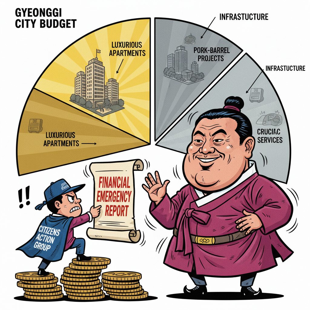 경기도 ‘재정 비상’ 고발에 시민단체가 도전
