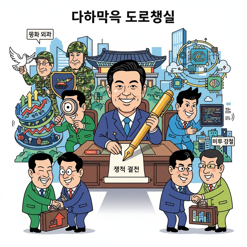 이재명 정권, 경제 성장과 사회 발전 강조: 하준경·문신학 인사