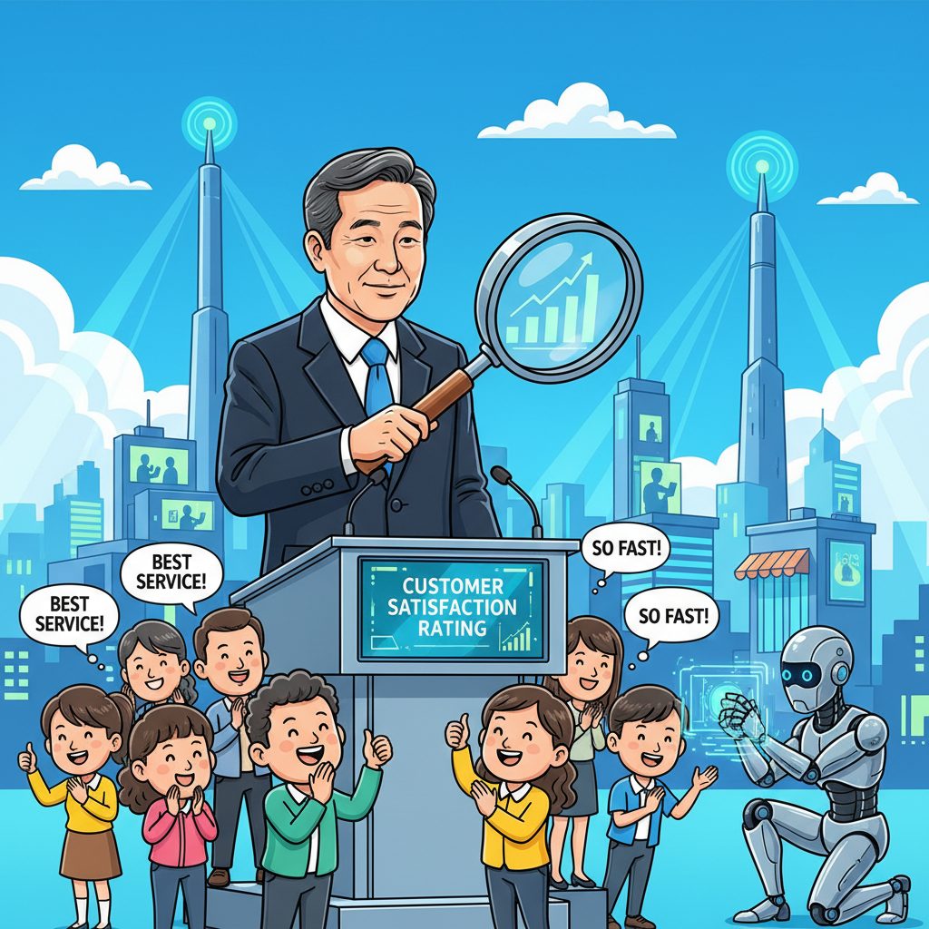 SKT의 신뢰 회복 여정: 고객 만족도 조사에서 1위로 복귀