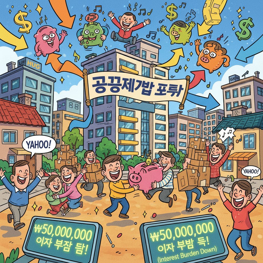 서울 공공재개발 프로젝트가 이주비 대출 이자를 강력히 지원, 최대 3억원까지 혜택