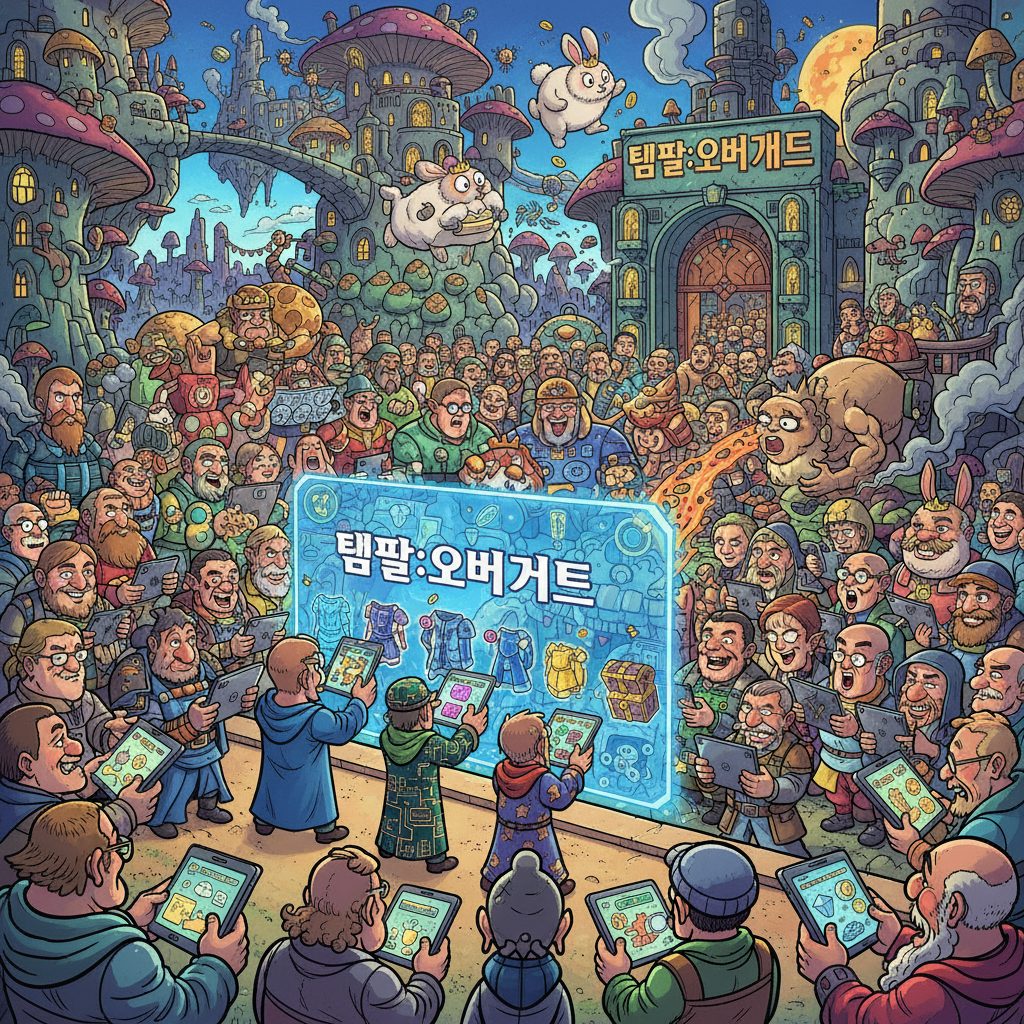 넥슨의 새로운 전설: ‘템빨:오버기어드’ 사전등록 시작