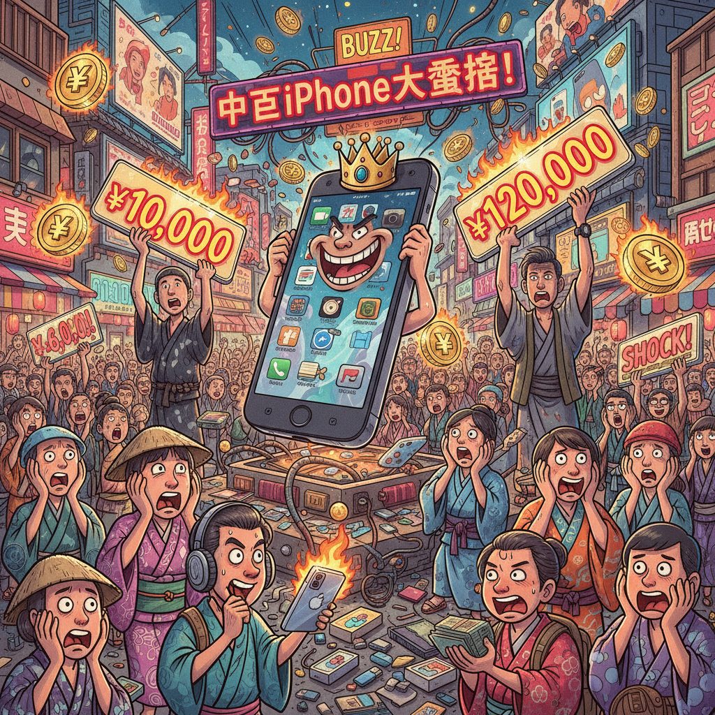 일본에서 아이폰의 가격 상승으로 중고 시장 활성화 전망