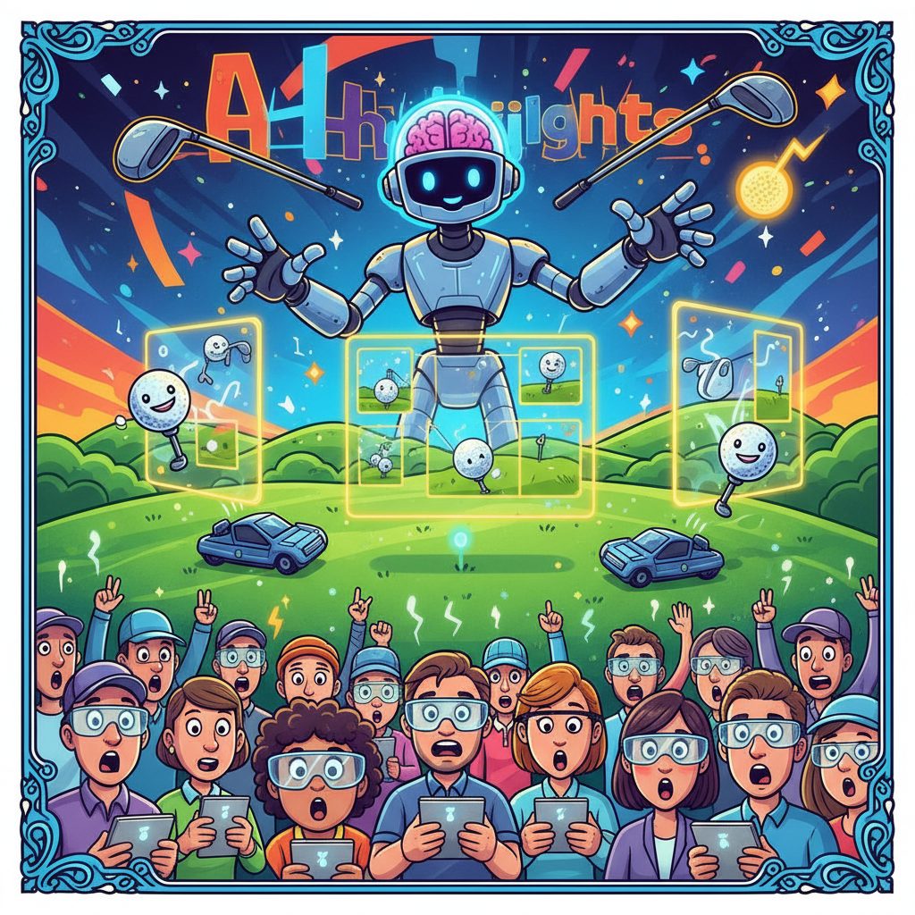 웨이브가 골프 ‘AI 시청 에이전트’를 개시, OTT 업계의 혁신적인 한 걸음