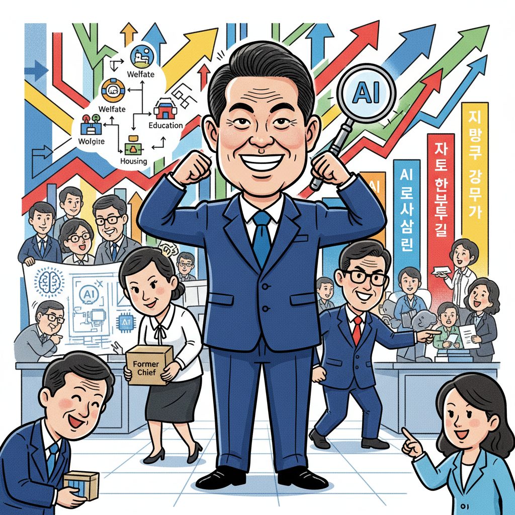 경제 정책의 연속성과 민생 강화를 목표로 새로운 조직 구조 도입