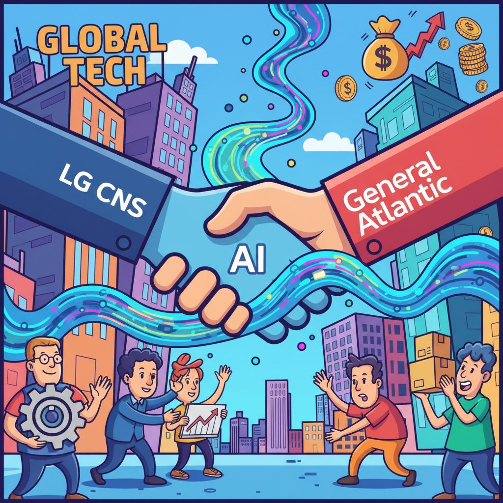 LG CNS, AI 및 소프트웨어 분야의 글로벌 기업 발굴을 위한 제너럴 애틀랜틱과의 파트너십 확대