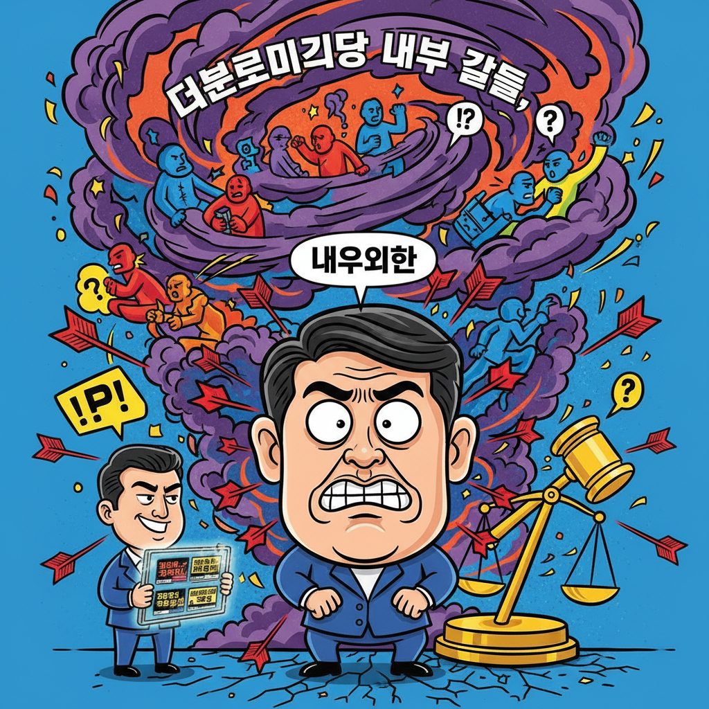 유튜버 시사타파 비상징계 가능성이 증대, 민주당 내부 논란 확산