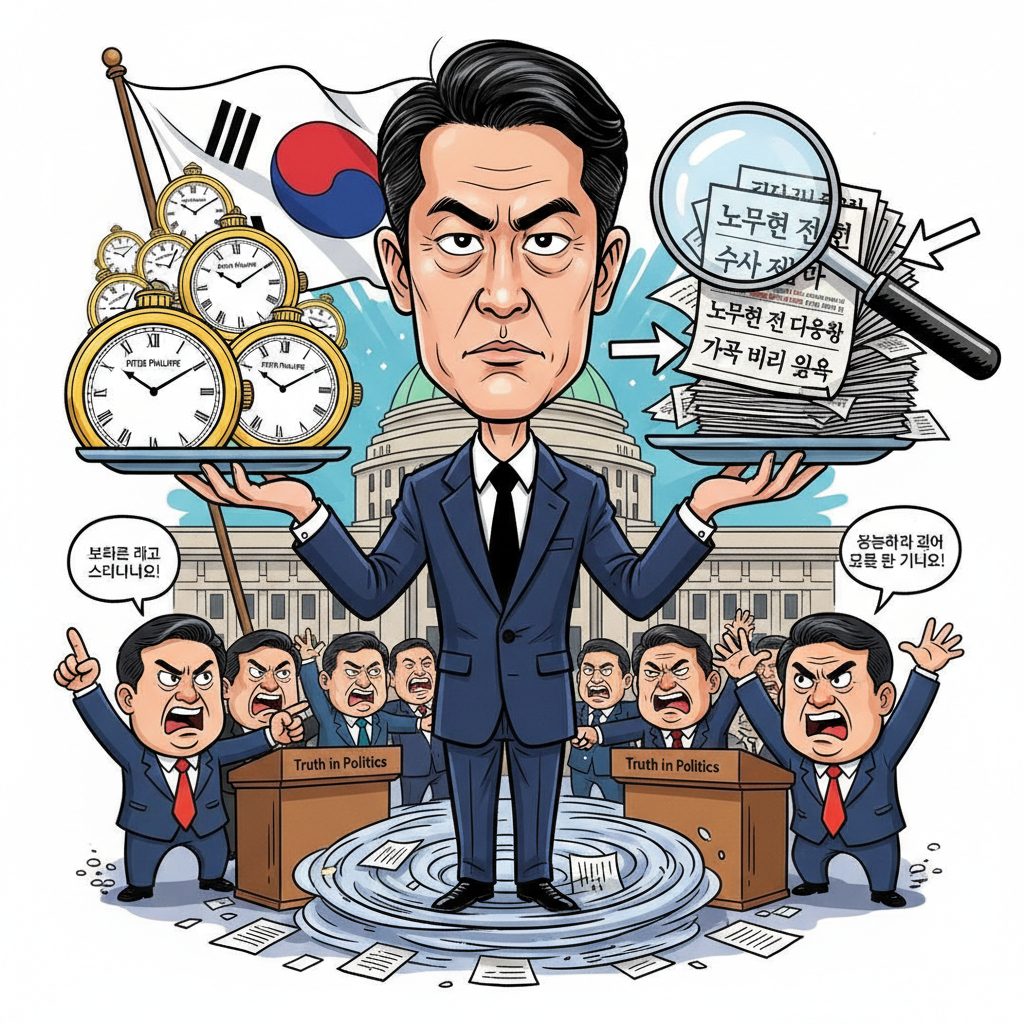 노무현 전 대통령의 ‘신화’ 문제, 한동훈 의원이 국민 판단 요구
