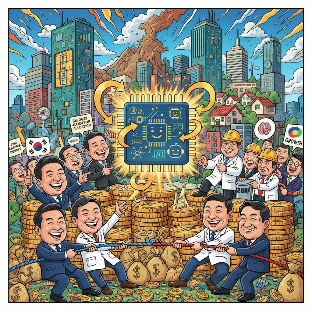 반도체 수출 호황, 재정과 경제 정책 겨루는 시대