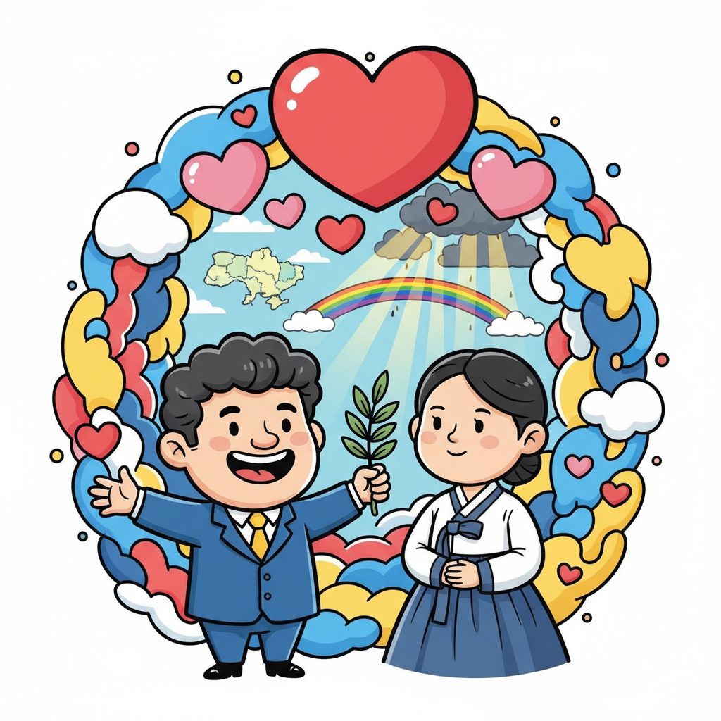 우크라이나 외무장관의 ‘유화적 발언’이 한·우크라 관계 개선 기미