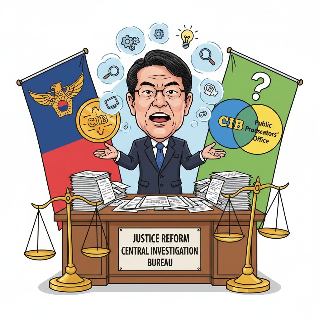 행정안전부 장관 윤호중의 중수청 인사 편향 비판에 대한 답변 및 수사 기관 개혁 목표 설명