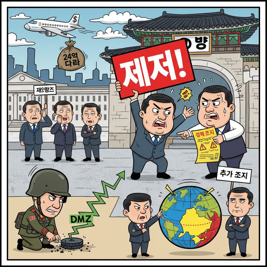 국정감사 첫날: DMZ 지뢰 사고와 우크라이나 문제, 각각의 책임과 대응 논쟁