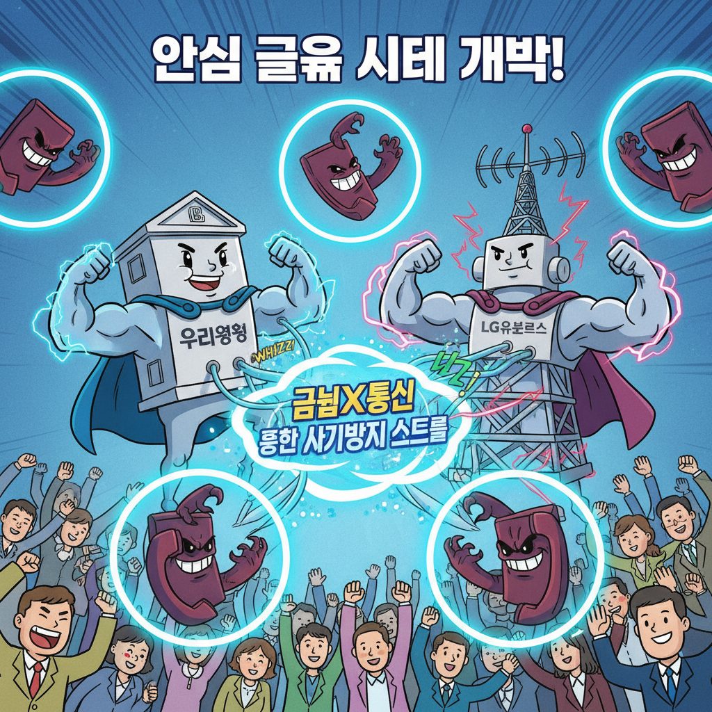우리은행과 LG유플러스의 협력, 보이스피싱 대응을 위한 공동 방어망 구축